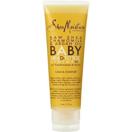 SheaMoisture Raw Shea Camomille &amp; Huile d'Argan peau de bébé Pommade, 4 oz