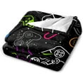 thumbnail image 3 of LHSHID Gaming Blanket Soft Flannel Gamer Video Games Merch Boys Girls Adults Gifts Home Decor for Sofa Travel 30x40in, 3 of 6