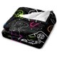 thumbnail image 3 of LHSHID Gaming Blanket Soft Flannel Gamer Video Games Merch Boys Girls Adults Gifts Home Decor for Sofa Travel 50x60in, 3 of 6
