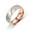 Rose Gold, variant on Jiaroswwei I LOVE YOU Letter Simple Heart Shape Engagement Ring Couple Ring Jewelry Accessory