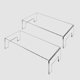 thumbnail image 5 of Gwong Decoración hogareña 2 unids / set Mostrando soportes resistente conveniente para almacenar bastidores de juguetes ecológicos de acrílico de 3 mm para dormitorio Gwong 21064269, 5 of 6