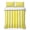 Yellow, variant on Twin XL Quilt Set 68''x98'', Yellow Striped Lightweight Bedspread Coverlet Set with 2 Pillow Shams, Modern Farmhouse Yellow White Stripes Breathable All Season Quilt Bedding for Dorm/Guest Room