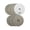 White buff, variant on Dry Polishing Pads 4 Inch Set Of 7 Pieces Mixed Grits+P Backer For Granite Marble Stone Quartz
