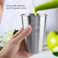 thumbnail image 3 of Coupe en Acier Inoxydable - Tasse à café en Acier Inoxydable - Fraîcheur 304 de Style Nordique, 3 of 8