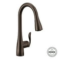 thumbnail image 3 of Moen 7594Evbl Matte Black One-Handle Pulldown Kitchen Faucet, 3 of 7