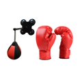 thumbnail image 2 of Bola de reacción de boxeo, bolsa de velocidad, saco de boxeo de boxeo Speedball para Taekwondo Entrenamiento en casa Gym Gym Practice Equipo de, 2 of 8