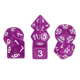 Ensemble de dés polyédriques personnalisés en gros pour casinos, en plastique, gravés au laser D20/12/10/8 dés pour jeux de poker pour adultes - 2026 Ensemble de dés polyédriques, ensemble de dés de