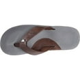 thumbnail image 6 of MUK LUKS Men's Mason Flip Flop -Brown 12, 6 of 7