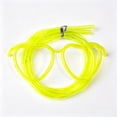 thumbnail image 3 of Yhmxh Gafas con pajita divertidas y originales, gafas con pajita flexible, gafas de plástico reutilizables con pajita, pajitas coloridas de longitud ajustable para fiestas de cumpleaños, celebracio, 3 of 6
