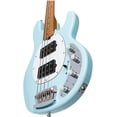 thumbnail image 6 of Sterling by Music Man Stingray Ray34HH Bass Daphne Blue Roasted Maple, 6 of 6