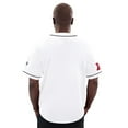 thumbnail image 2 of Men's-Starter  White Pittsburgh Steelers Relay Full-Button Baseball Jersey, 2 of 2