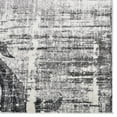 thumbnail image 6 of RUGSOTIC CARPETS MACHINE MADE HEATSET POLYPROPYLENE AREA RUGS - 3'2''x10', Runner Shape, Silver Color, Floral Modern Design, High Pile Machine Made Area Rugs for Living Room, Bed Room (M00056), 6 of 6