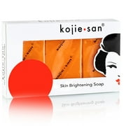 Kojie San Skin Brightening SE33Soap - The Original Kojic Acid Soap that Reduces Dark Spots, Hyper-pigmentation, & other types of skin damage - 3 x 65g Bars