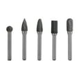 thumbnail image 2 of Rotary Cutter,5 Pcs Tungsten Steel Rotary Burrs Burr Die Grinder Rotary Files Rotary Bit Burrs Rugged and Tough, 2 of 14