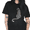 2-Black, variant on Cozymy Women's Line Art Leopard T-Shirts Crewneck Short Sleeve Minimalist Animal Sketch Tees Trendy Graphic Big Cat Tops