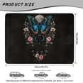 thumbnail image 7 of Yspwyqan Trunk Matt for SUV, Butterfly Floral All Weather Trunk Protection Cargo Liner, Easy to Clean Portable Auto Interior Accessory Universal Fit for Most Sedans SUVs Wagons, 7 of 7