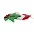 thumbnail image 3 of Kurt Adler A1948 Cannabis Leaf with Santa Hat for Personalization Hanging Ornament, 3 of 7