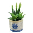 thumbnail image 1 of Simulación de bonsais suculentos, adornos creativos, flores artificiales, flores de plástico, suculentas, 1 of 5