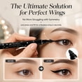 thumbnail image 4 of MODANU Double-headed Liquid Eye Stamp Pen Set of 6, Black Eye Pencil Eye Stencil, Star Moon Heart Eye Stamp Eye Face Makeup for Women and Girls, 4 of 6