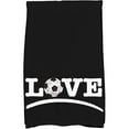 thumbnail image 1 of Football Geometric Print Hand Towel, 1 of 2