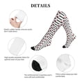 thumbnail image 5 of Lsque Christmas Dachshund Pattern Sport Compression Socks for Men & Women 15-20 mmHg Knee High Nurse Pregnant Running Medical and Travel Athletic, 5 of 6