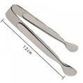 thumbnail image 2 of Coffee Restaurant Thickened Stainless Steel Round Ice Clip Food Clip Kitchen Supplies Sugar Clip, 2 of 7