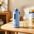 thumbnail image 6 of Clearance! Zguuel Portable USB Baby Bottle Warmer, Smart Temperature Control Glass, Blue 300ml, 6 of 6