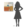 thumbnail image 4 of Global Gallery's 'Great Plains I (detail)' by Alex Blanco Stretched Canvas Wall Art, 4 of 4