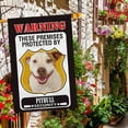 thumbnail image 3 of These Premises Protected by German Shepherd House Flag Dog Warning Welcome Yard Flag Sign Banner for Outdoor Farmhouse 28X40 Inch Double Side, 3 of 6