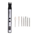 thumbnail image 2 of Mini Outil Rotatif Sans Fil 5 Vitesses Kit de Broyeur avec 7 Accessoires Type C Outil de Charge pour Réparation de Cellulaire, 2 of 7