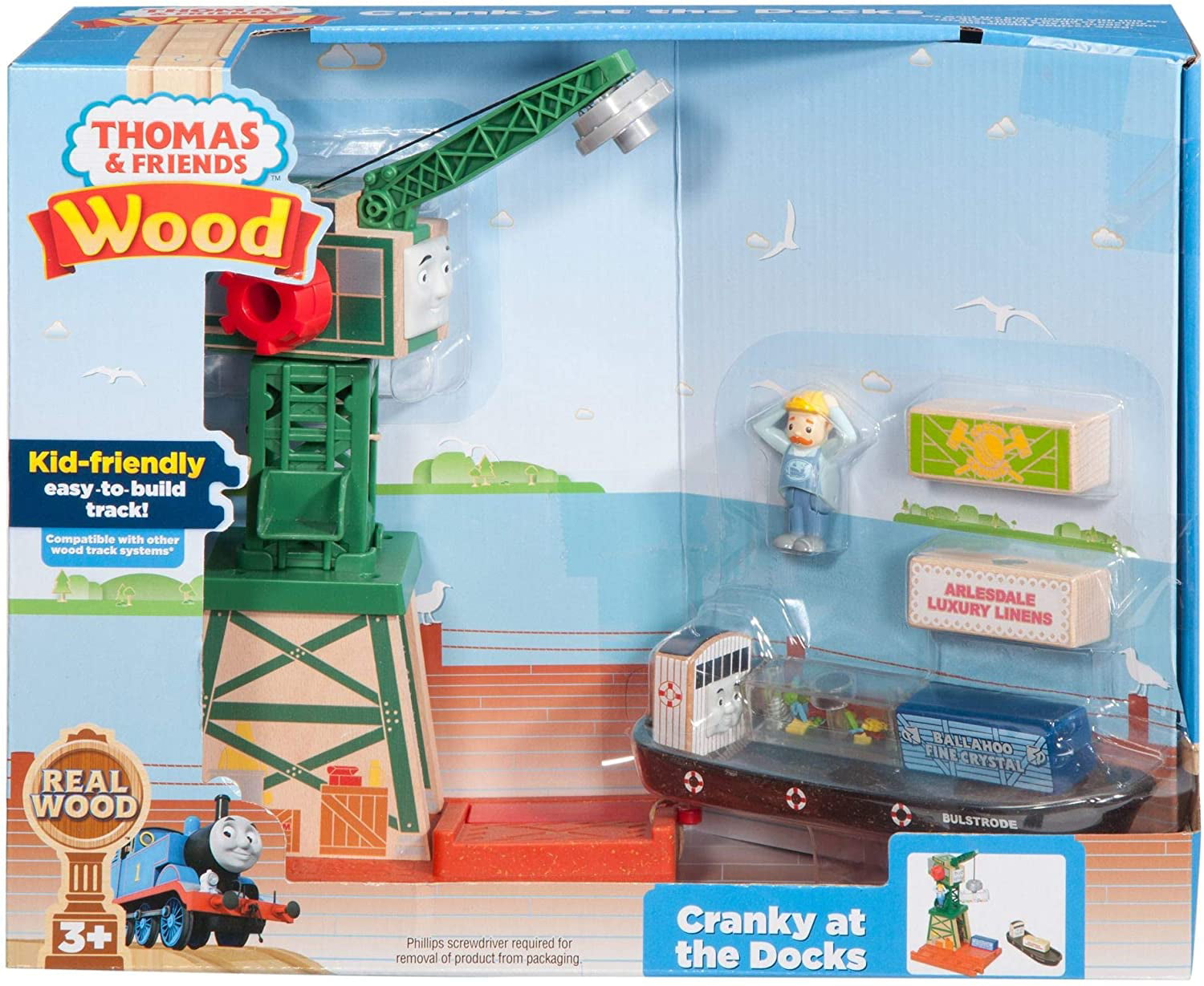 Cranky at The Docks Fisher-Price Thomas & Friends Wood