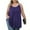 Blue, variant on SIEANE Women's Summer Tank Tops Adjustable Strap Camisole Loose Fit Casual Sleeveless S-3XL