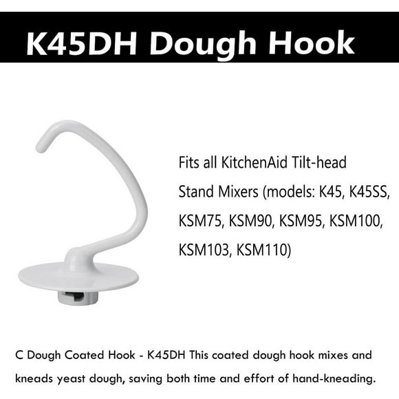 Hook for Stand Mixer Mixer Dough Hook Replacement Dough Hook Replacement Bread Hook C-shaped Dough Hook