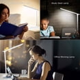 thumbnail image 5 of Novashion 36cm LED Adjustable Desk Lamp with USB Charging 5 Lighting Modes Eye Care, 5 of 10