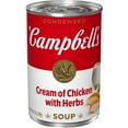 thumbnail image 3 of (8 pack) Campbell's Condensed Cream of Chicken Soup with Herbs, 10.5 oz Can, 3 of 15