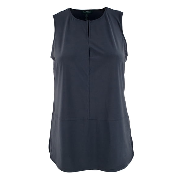 Ralph Lauren Women's Jersey Keyhole Tank Top