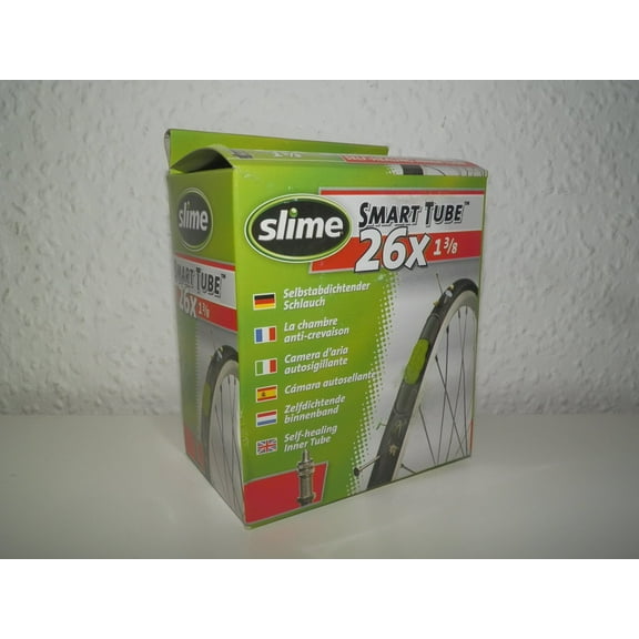 Slime Smart Tube Self-Healing Inner Tube 26X 1 3/8
