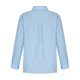 thumbnail image 4 of Camisa Fnochy con botones para mujer, informal, de manga larga o corta, holgada, de lino con cuello, blusa de trabajo, top de otoño con bolsillo, 4 of 7