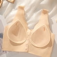 thumbnail image 5 of Womens Front Closure Bra, Front Closing Bras for Women Seamless Wireless Comfort Supportive No Underwire Convenient Mastectomy Bralettes Full Coverage M-3XL, 5 of 6
