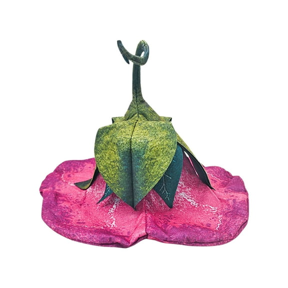 Deeceymbur Pink Felt Witch Hat Halloween Masquerade Costume Accessory Multipurpose Women Headwear Party Decor