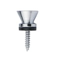 thumbnail image 4 of Guitar Bass Chrome Metal End Pin Strap Buttons Cushion Screws Accessories 32pcs, 4 of 18