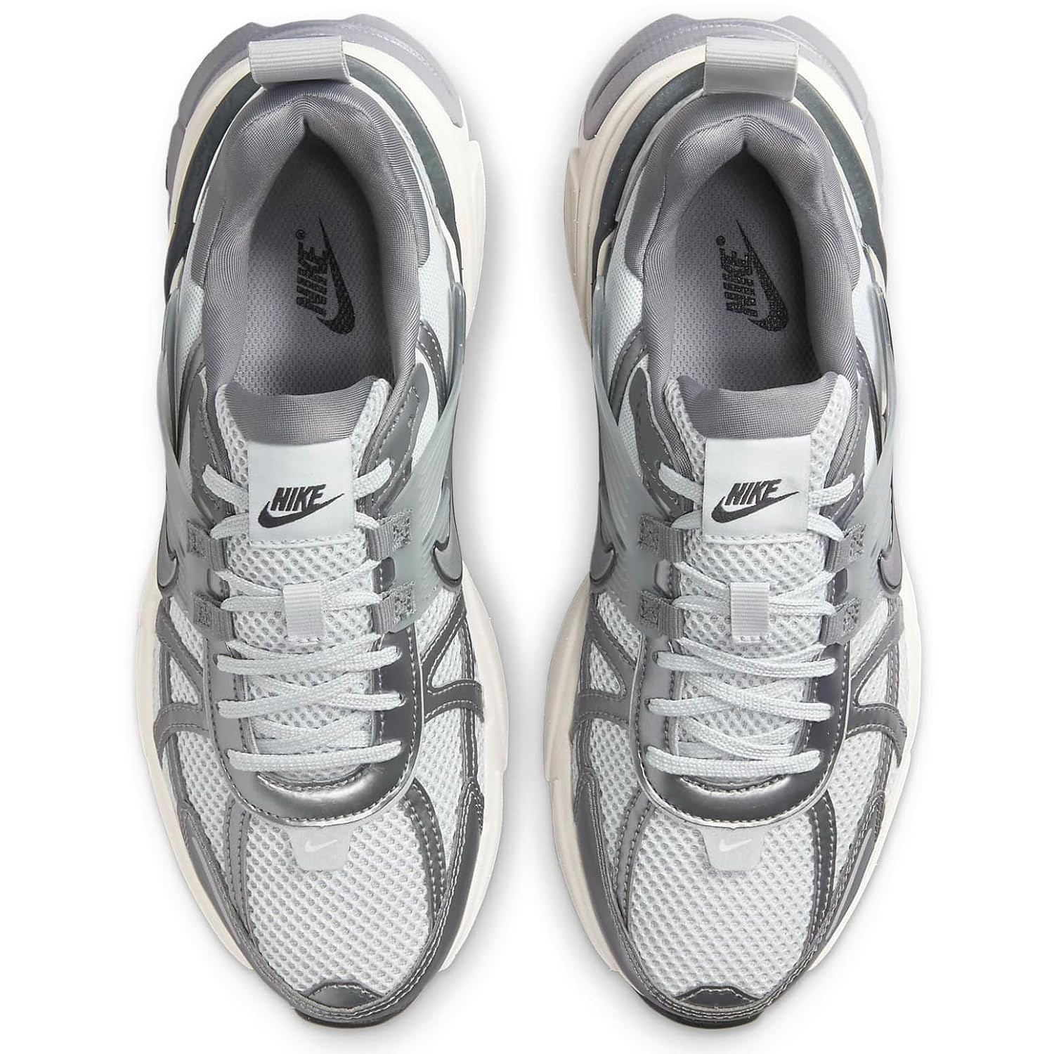 Women's Nike V2K Run Pure Platinum/Metallic Cool Grey (FD0736 003) - 6.5