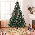 thumbnail image 7 of Yiaed Floral Strawberr Print Christmas Tree Skirt , Tree SkirtsTree Mat for Christmas Winter Holiday Indoor Decorations-48", 7 of 7