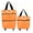 B, variant on Foldable Shopping Bag with Wheels, Collapsible Cart Foldable Storage Bag Shopping Carts for Groceries, Personal Grocery Cart Bag on Wheels