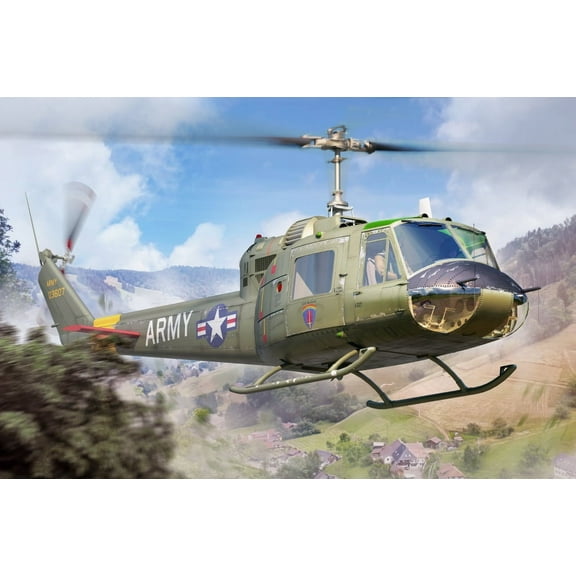 Trumpeter Models UH1B Huey Helicopter New