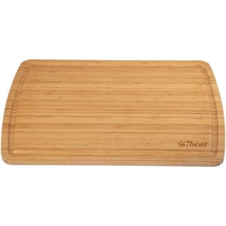 Fish hunter Large Acacia Wood Cutting Board For Kitchen - Better Chopping  Board With Juice Groove & Handle Hole For Meat (Butcher Block) Vegetables  And Cheese, 18 X 12 Inch