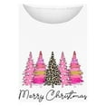 thumbnail image 4 of Aloohaidyvio Christmas Tops for Women Plus Size,Womens Christmas Printed Round Neck Long Sleeve T-Shirt, 4 of 5