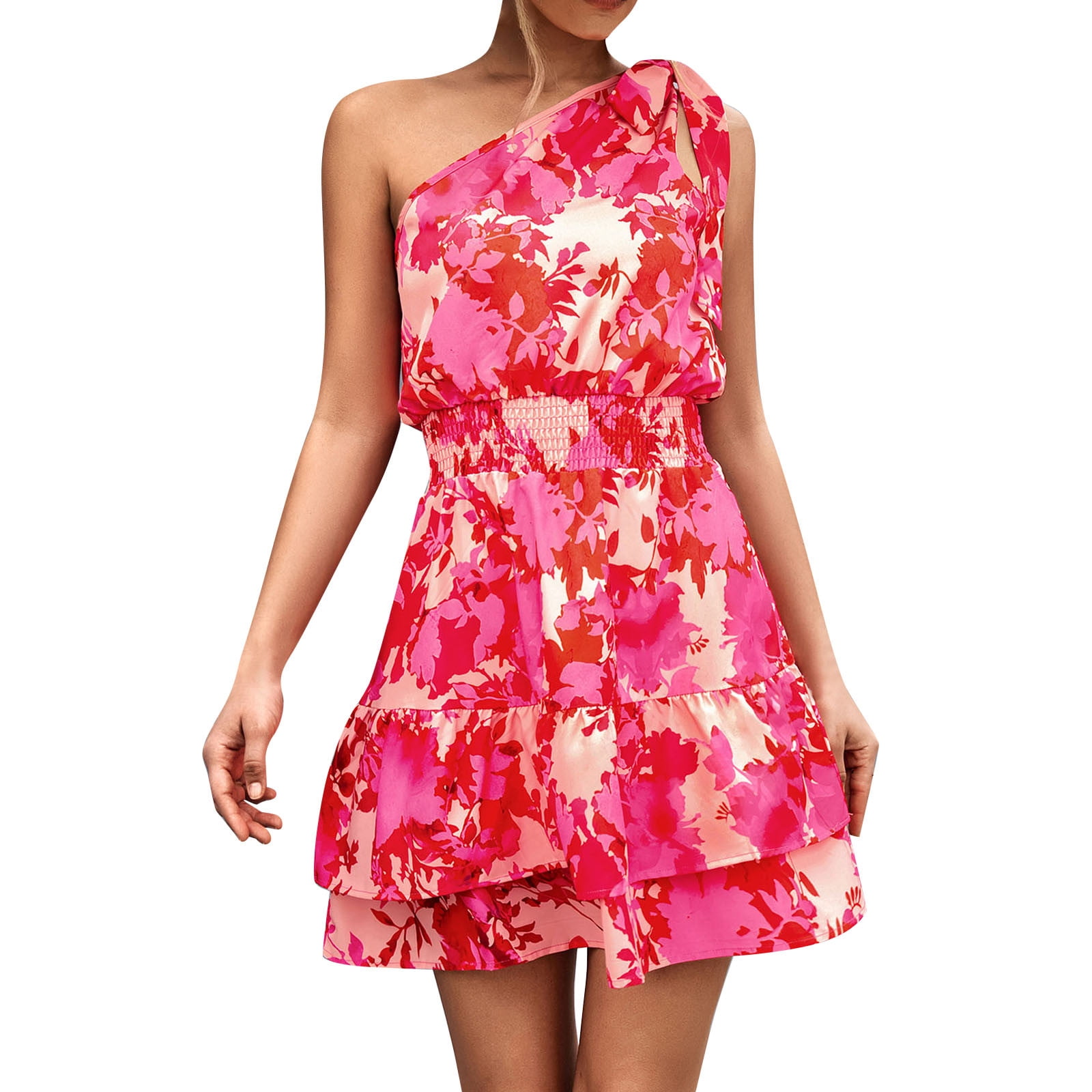 Sexy Gradual Change Print Backless Scarf Collar Sleeveless Two Pieces Sexy Gradual Change Print Backless Scarf Collar Sleeveless Two Pieces