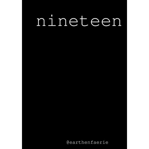 nineteen, (Paperback)