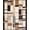Beige, Pattern 9, variant on ODIKA 4'x6' Machine Washable Non-Slip Area Rug, Whimsical Stripe Symphony Artistic for High Traffic Rug, Yellow, 122444